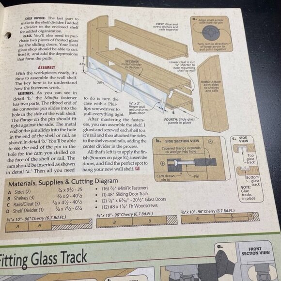 Woodsmith Woodworking Magazine u Vol 194 Issue 33 Apr Mar 2011 Tips Technique - Picture 9 of 9